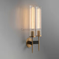 Zane Cylinder Modernist Brass Sconce Lights Double - Camilalamps - CAM1189 - 02