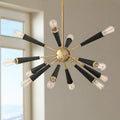 Zodiac Sputnik Chandelier 12 - Light - Camilalamps - CA - M - 163