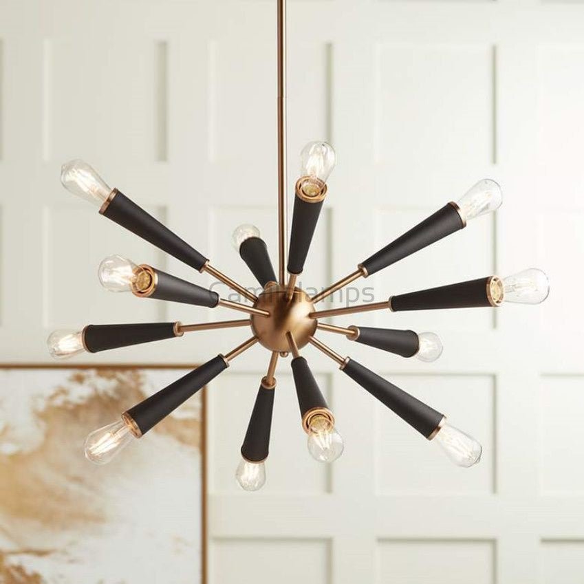 Zodiac Sputnik Chandelier 12 - Light - Camilalamps - CA - M - 163