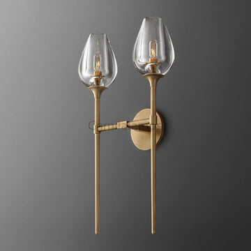 Tulipe Double Sconce
