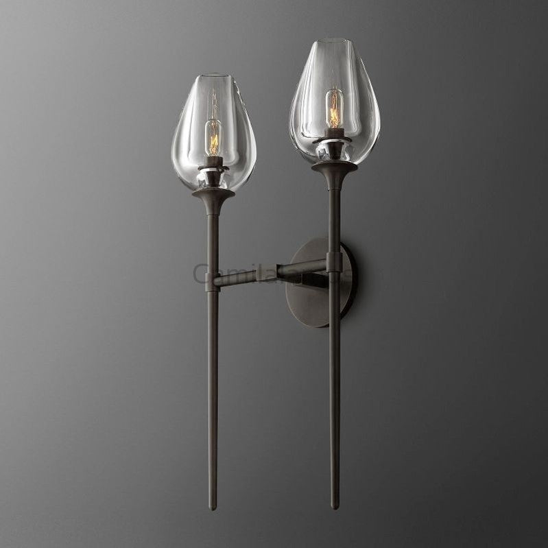 Tulipe Double Sconce